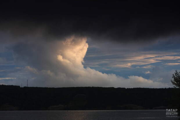 В Татарстане под влиянием циклонов сохранится неустойчивая погода, возможны грозы