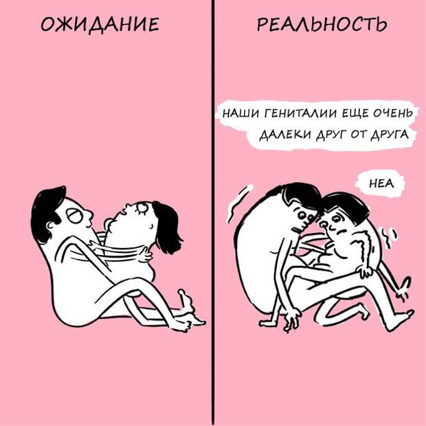 секс - ожидания и реальность 
