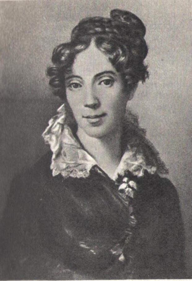 Портрет М. А. Мойер (Протасовой). Художник К.-А. Зенф. 1824 Портрет М. А. Мойер (Протасовой). Художник К.-А. Зенф. 1824