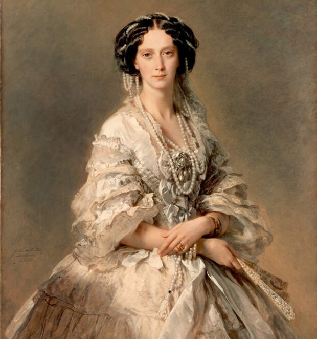 Ф.К. Винтерхальтен, портрет императрицы Марии Александровны