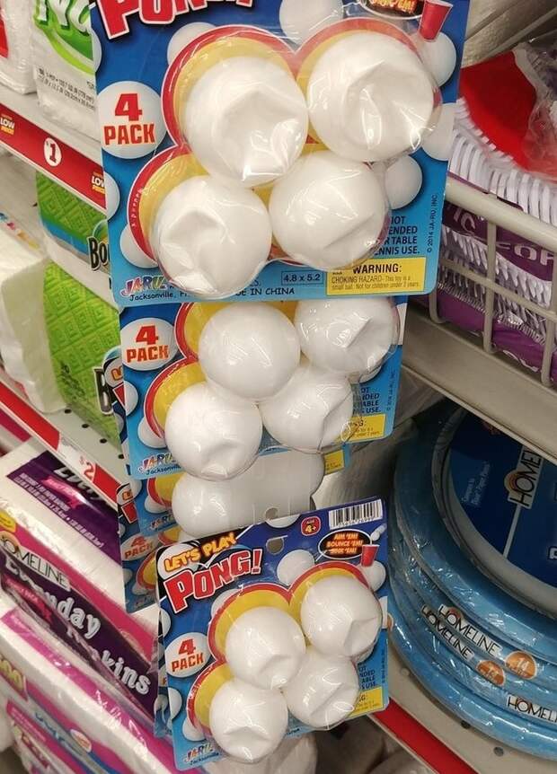 шарики для пинг-понга