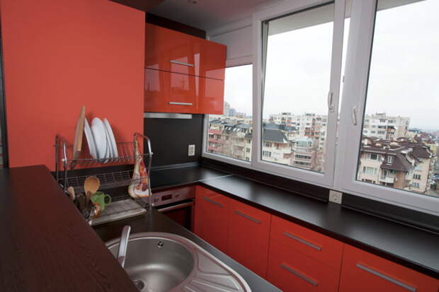 Кухня на балконе: примеры дизайна