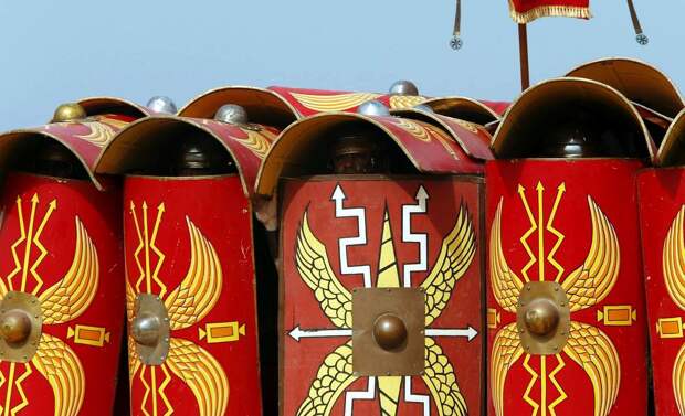 Легионеры армии Древнего Рима: Современный вариант попытки захвата острова Мальта (12)