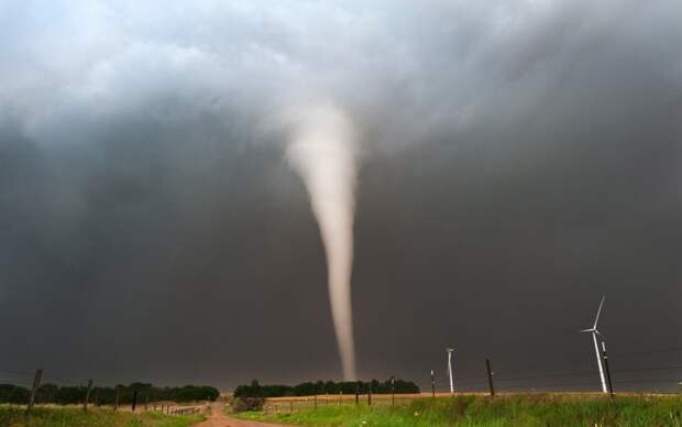 Аллея торнадо (Tornado Corridor), Оклахома, Тулса, США интересно, места, место жительства