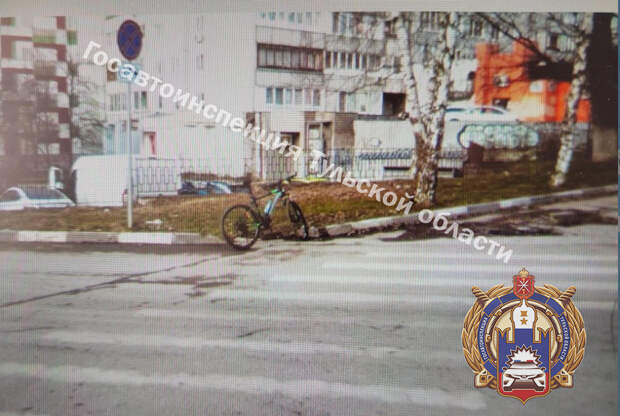 В Туле машина сбила 15-летнего велосипедиста на пешеходном переходе