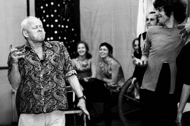 Леонид Якобсон на репетиции