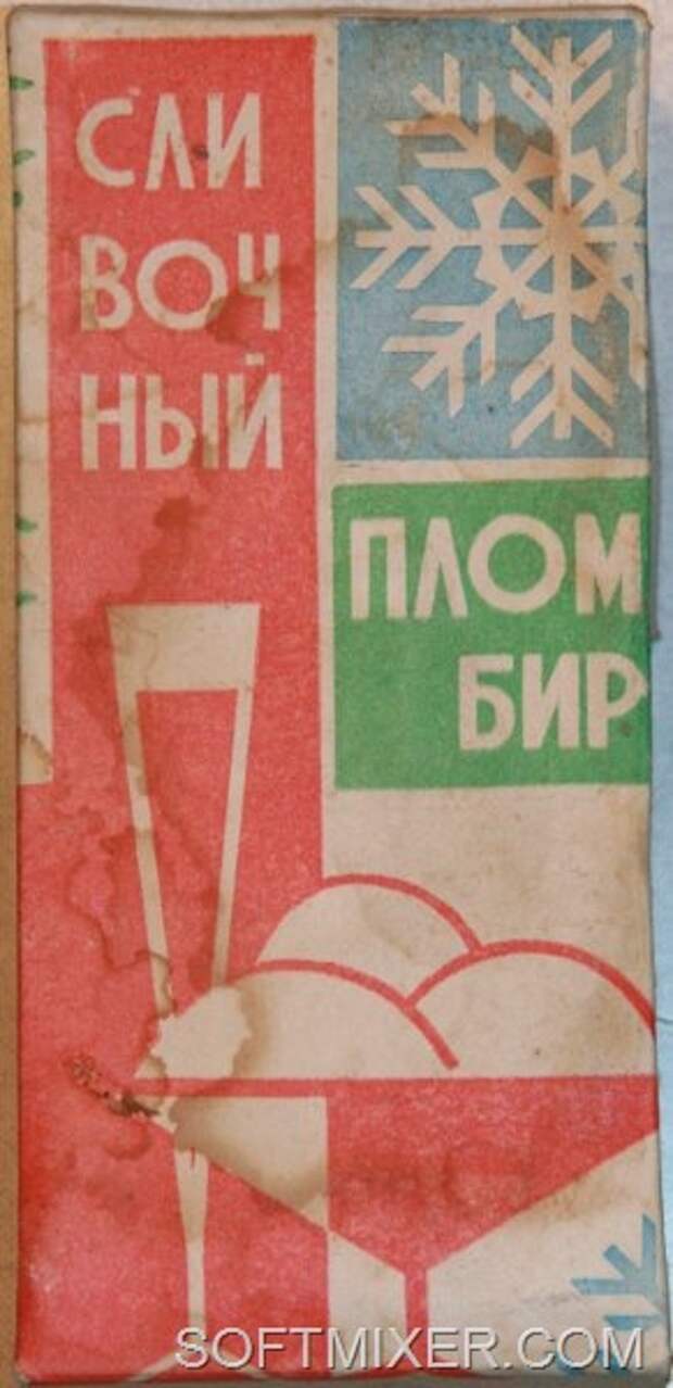 Бренды Советской эпохи "Советское мороженое".
