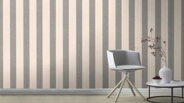 Обои в полоску: как создать нестандартный дизайн комнаты с помощью простых линий (104 фото)
