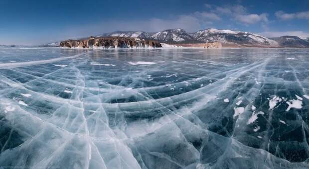 География, озера, самое большое и чистое озеро в мире, и находится оно в России - это озеро Байкал.  Фото байкала