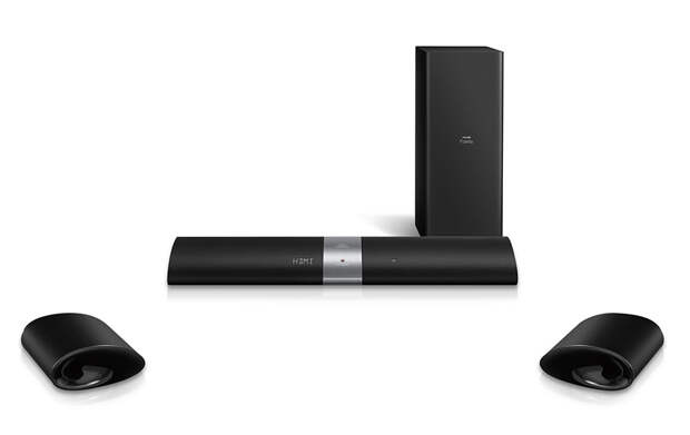 Звуковая панель Philips Fidelio B5 с технологией «Объемный звук по запросу»