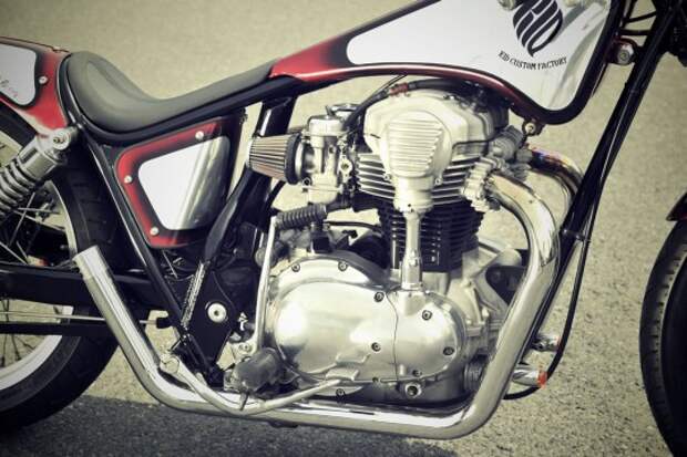 Kawasaki-W650-Bobber-by-Kid-Custom-Factory-4 Боббер ‘Дикая Ягода’ от Kid Custom Factory