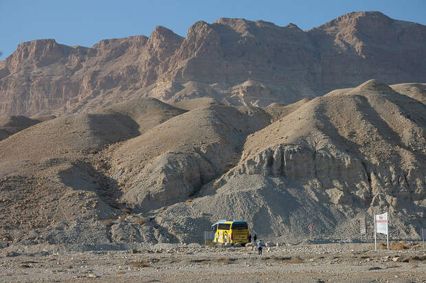 Горы вокруг Мертвого моря. Израиль. Фото