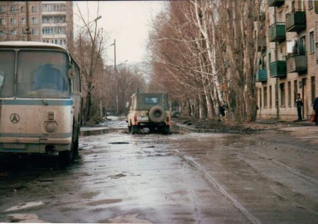 Архивные фотографии немецкого туриста: Россия, март 1992 года