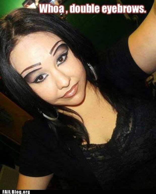 жуткие брови, смешные брови, funny eyebrows