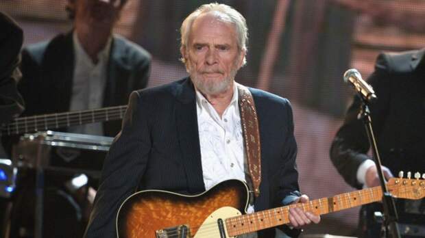 Merle Haggard performs at the 2014 Grammy Awards 