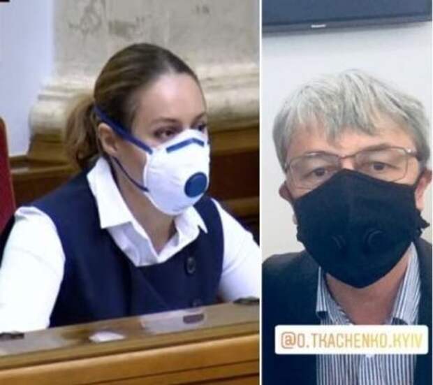 Политолог Карасев пришел в студию украинского ТВ в маске для «эротических игр»