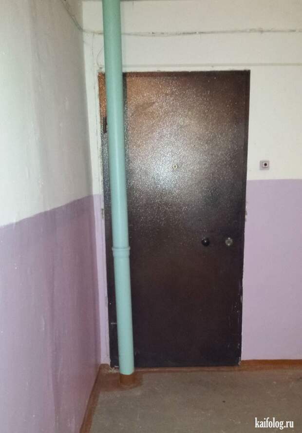Прикольные двери (60 фото)
