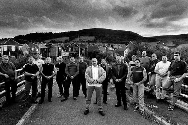 Реальные британские бандиты в откровенном фотопроекте Джослина Бэйна Хогга