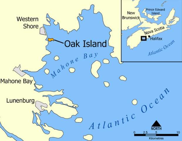 остров Оук
