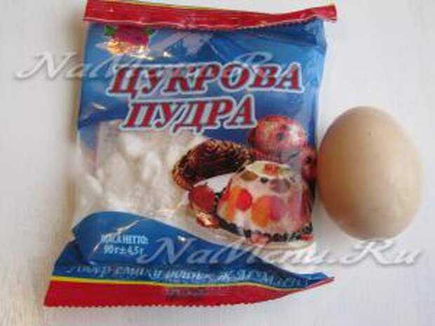 ингредиенты для глазури