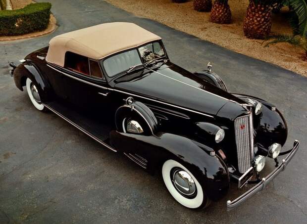 1936 Cadillac V16 Series 90 Convertible Coupe: авто, классические автомобили, олдтаймер, ретро автомобили