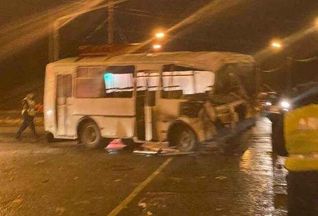 Авария дня. ДТП с автобусом в Калужской области