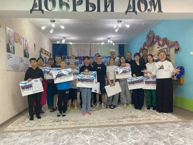 «Зенит-Казан» уенчысы Илья Фёдоров Норлат балалар йортында булды