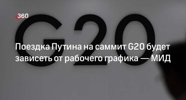 Замглавы МИД Руденко: рано говорить о поездке Путина на G20 в Индию