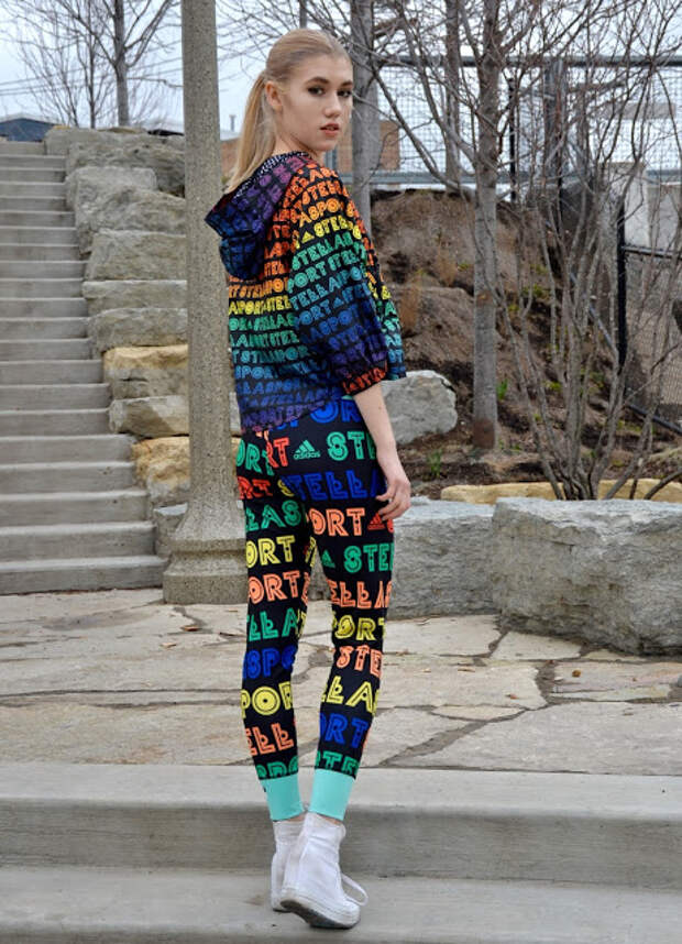 Stella Sport Adidas Stella Sport, Adidas, Rainbow, Outfit, Athleisure