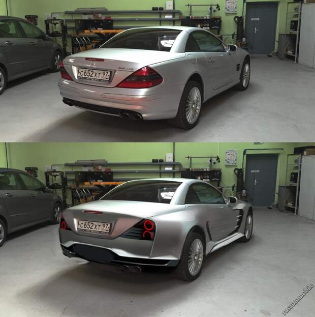 Сотрудники проекта "ё-мобиль" доработали Mercedes SL55 AMG Сотрудники проекта "ё-мобиль" доработали Mercedes SL55 AMG SL55, amg, mercedes, mercedes-benz, тюнинг, ё-мобиль