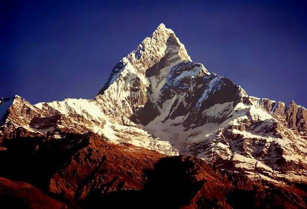 Говорят, на вершине Мачапучаре сидит сам Шива Непокоренные вершины, альпинизм, горы
