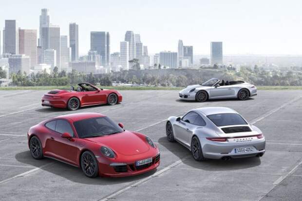 4 новых модели 2015 Porsche 911 GTS [Фотографии, Видео]