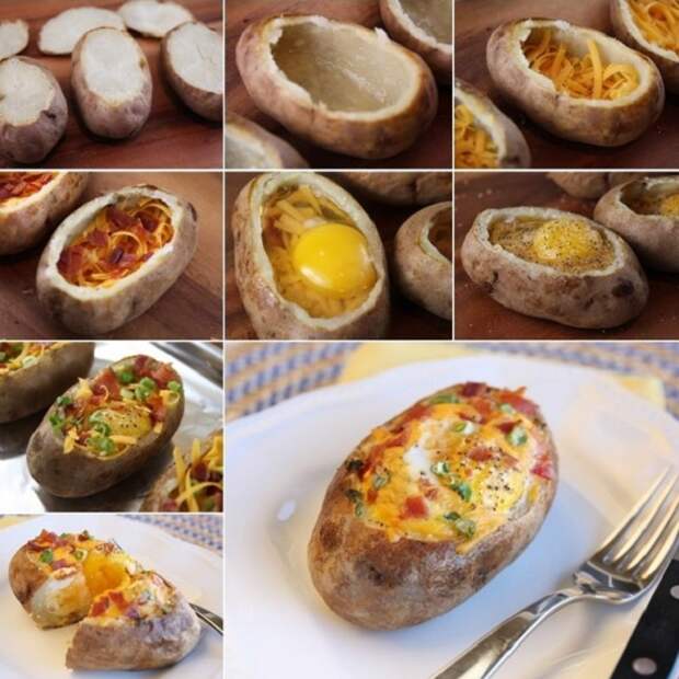 печеная картошка