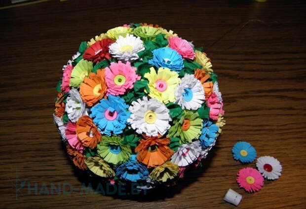 flower06 Цветы в технике квиллинг
