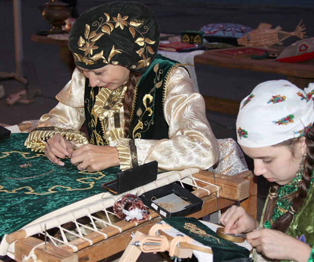 Золотошвейное дело в городе Торжок