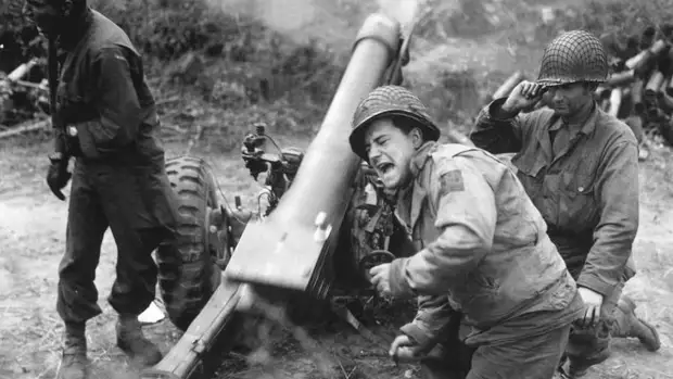 Почему немцы не успевали спрятаться от американских снарядов в окопах