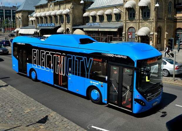 Гибридный автобус Volvo Hyper Bus Гибридный автобус Volvo Hyper Bus