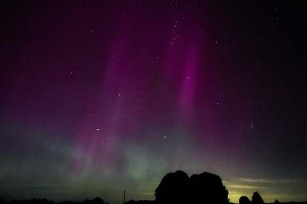 На европейскую часть России вновь надвигается волна полярных сияний