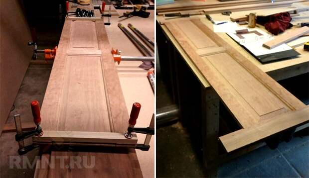 Облицовка камина своими руками. Изготовление портала из дерева