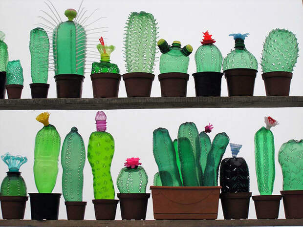 Арт-объекты из пластиковых бутылок: мусор или искусство