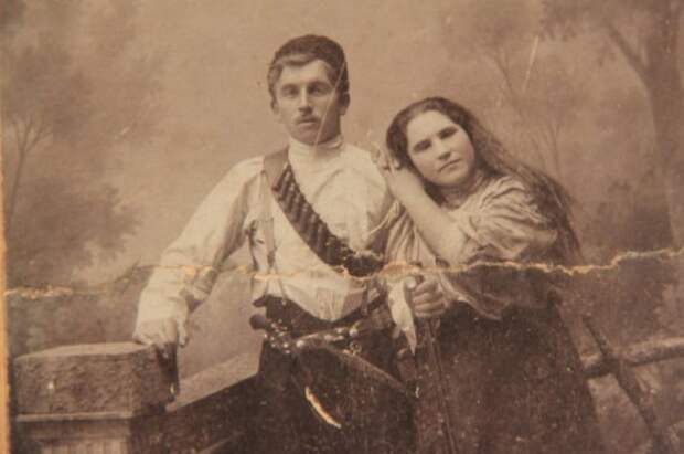 Мария Попова с мужем