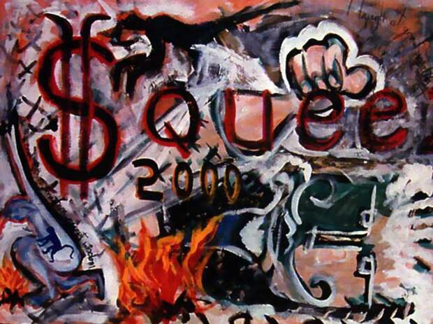 Squeeze 2000 –  1996 дэвид боуи, живопись