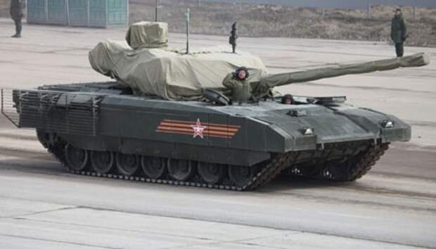 Танк-невидимка: как «Армата» cпрячется на поле боя