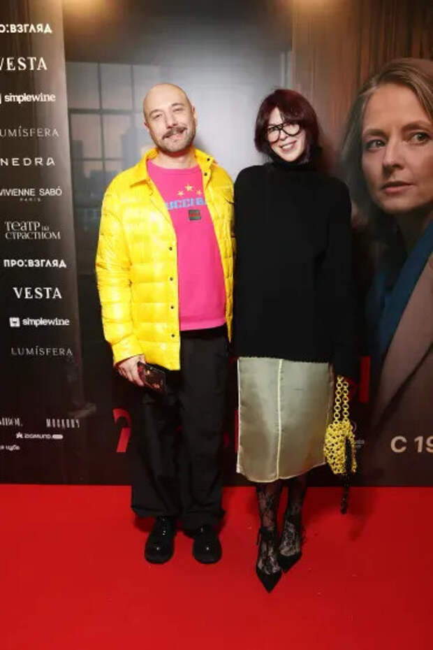 Владимир Маркони с женой