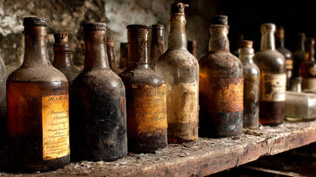 Подарок 1923 года: женщина нашла сотни бутылок виски в фундаменте старого дома