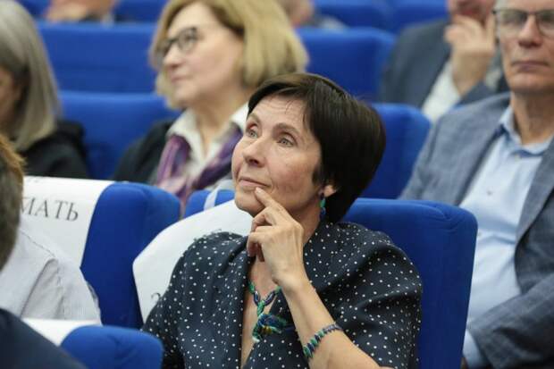 Супруга Константина Георгиевича Скрябина Ольга Анатольевна.Фото: Ольга Мерзлякова / «Научная Россия»