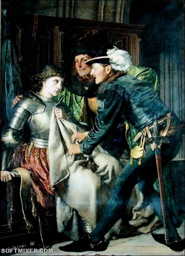 1866-Isidore-Patrois-Joan-of-Arc-_1412-31_-Insulted-in-Prison
