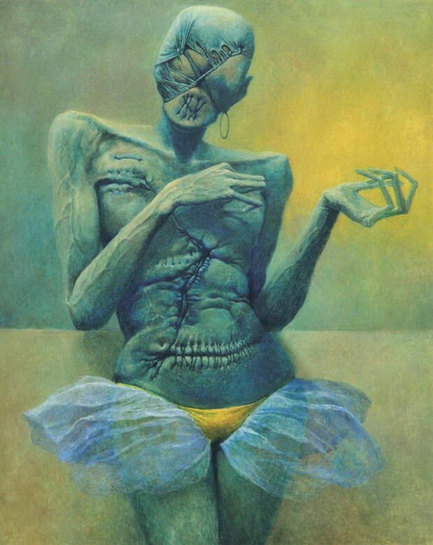 Жуткие картины Zdzisław Beksiński Жуткие картины Zdzisław Beksiński