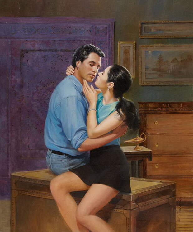 Любовь и страсть: картины Ed Tadiello Любовь и страсть: картины Ed Tadiello