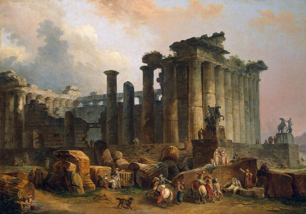 Развалины дорического храма (1783)
